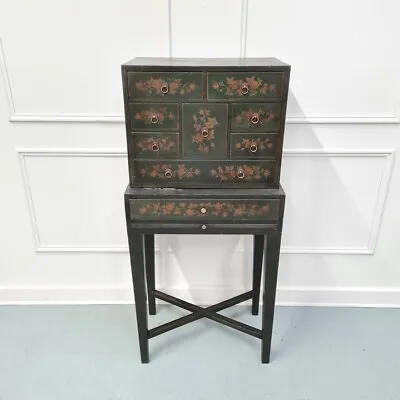 Antique  Decorative Quality Collectors Cabinet C1880 FREE DELIVERY ENGLAND • £1200