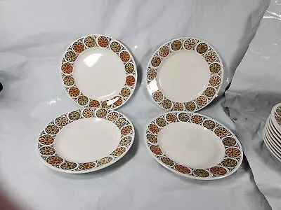 Broadhurst Ironstone Kathie Winkle Olympus Side Plates 6.8  In Vintage Retro  • £9.99