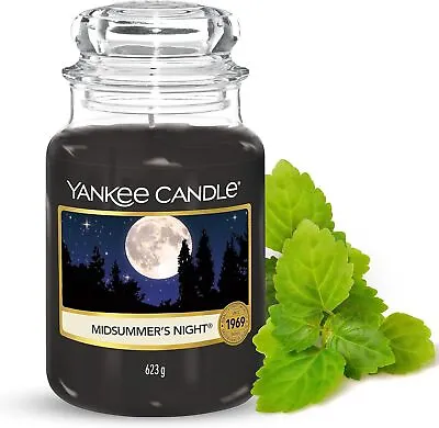 Yankee Candle Scented Candle Scented Midsummer's Night Large Jar Candle • £32.70