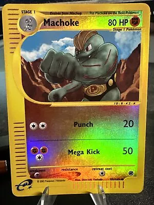 MACHOKE 85/165 Reverse Holo Expedition Base Set E-series Pokemon Card • $6.99