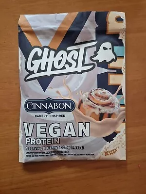 Ghost Protein Powder Vegan Cinnamon Sample Cinnabon Supplements  • £2.99