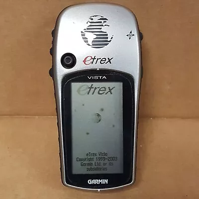 Garmin Etrex Vista Handheld Navigation System  USED • $24