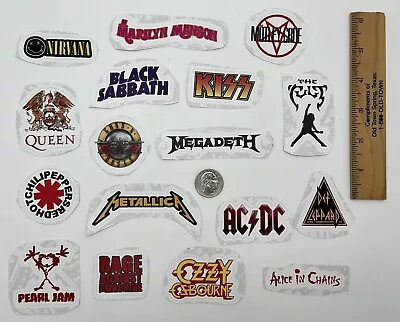 Vinyl Sticker Your Favorite Rock Band - Window Laptop Water Bottle (c1) • $3.59