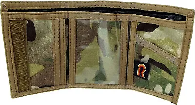Trifold ID Wallet Outside & Inside ID 17CMW-MCAM Military Camouflage • $25.95