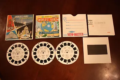 Vintage Sawyer's Viewmaster Reels World's Fairs Of Yesteryear • $14.95