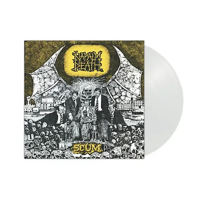Napalm Death - Scum (hmv Exclusive) (Earache) White Vinyl 12  Album • £22.99