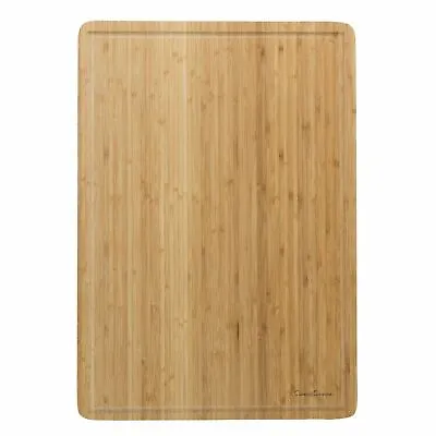 Bamboo Cutting Board Extra Large 20 X 14 Inch Antibacterial With Juice Groove • $26.99