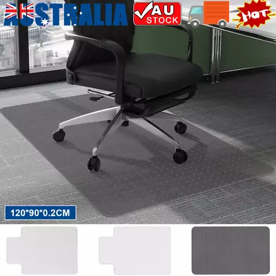 Chair Mat Carpet Floor Protectors PVC Home Office Room Computer Work Mats Pad OZ • $24.09