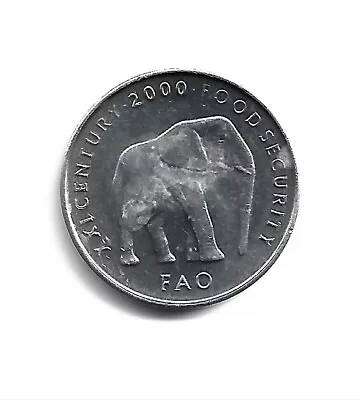 World Coins - Somalia 5 Scellini Shillings 2000 Commemorative FAO Coin KM# 45 • $5