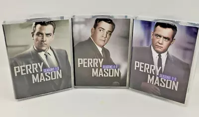 Perry Mason: The Complete Series DVD Set - Seasons 1-9 (72 Discs) *NEW FREE SHIP • $58.95