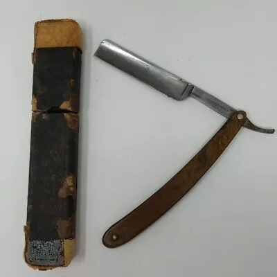 R. Heinisch Sons Works Vintage Straight Razor With WISS Box • $19