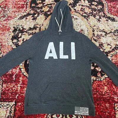 Rare Vintage-style Roots Of Fight Muhammad Ali Pullover Hoodie Charcoal XXXL • $40