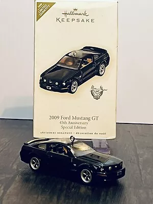 2009 Hallmark Keepsake Ornament - 2009 FORD MUSTANG GT - Special Edition  • $43.99