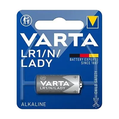 VARTA LR1 Alkaline Battery 1.5V - N KN E90 MN9100 AM5 910A 4001 LR01 Lady • £2.99