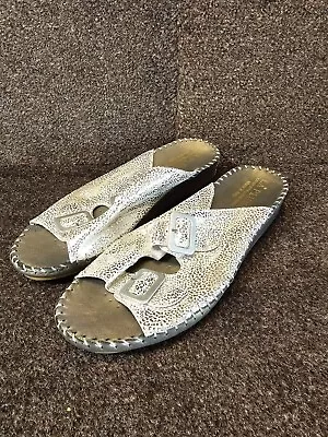 La Plume Jen Size 10 Slide Sandals Made In Italy • $24