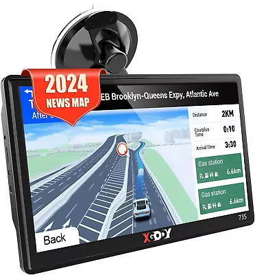 Car Truck GPS Navigation 7 Inch Touch Screen 2024 Maps Spoken Direction 3D Map • $95.90