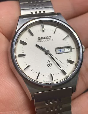 1977 Seiko King Quartz JDM Vintage Watch 4823-8120 • $449