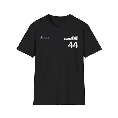 Lewis Hamilton 44 / MERCEDES AMG F1 / Formula One / Black Or White - Tee T-Shirt • $29.99