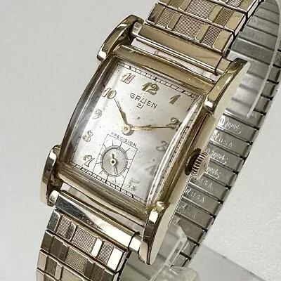 Gruen21 Cal.335 10K Gold Filled Vintage Watch Manual 1950's Men 21jewels • $180