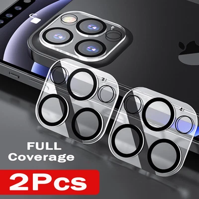 $7.49 • Buy 2X Camera Lens Screen Protector Glass For IPhone 15 14 13 12 11 Pro Max Plus