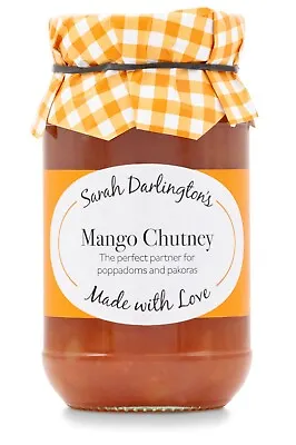 Mrs Darlington's Mango Chutney 340g - NEW RECIPE & SIZE 2024 - Mrs Darlingtons • £3.25