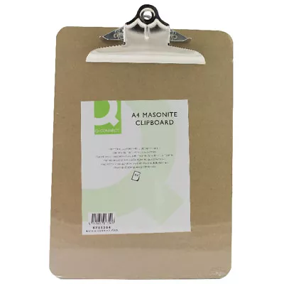 A3 Or A4 Masonite Clipboard Heavy Duty Hard Board Warehouse Wooden Clipboards • £14.59