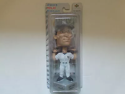 NIB UPPER DECK Hideki Matsui 2003 MLB Edition Bobblehead/Collectible Card • $29.99