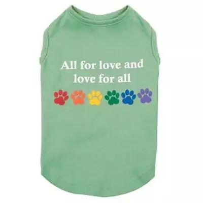 Zack & Zoey All For Love Dog T-shirt • $10