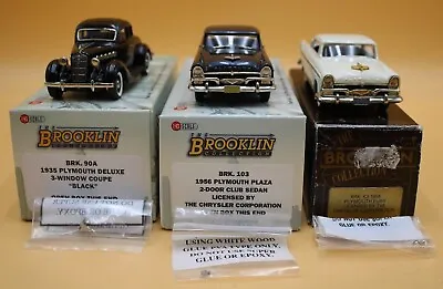 Assorted Lansdowne Models Brooklin Collection - Plymouth Model Cars 1:43 • £104.99