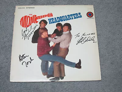 The Monkees - Signed Headquarters Album With JSA Letter • $514.25