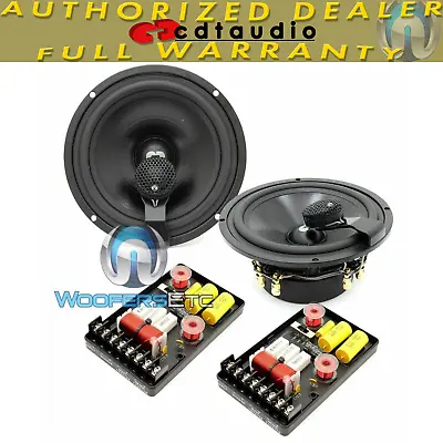 Cdt Audio Hd-62braxial 6.5  2-way Braxial Coaxial Speakers With Hd-6 (hd-63) New • $499.99