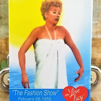 VTG I Love Lucy TV Show Fridge Magnet Fashion Show Lucille Ball Ata Boy Retro • $7.19