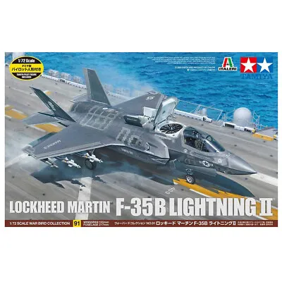 £37.99 • Buy Tamiya 60791 Lockheed Martin F-35B Lightning II Military Jet Model Kit 1:72