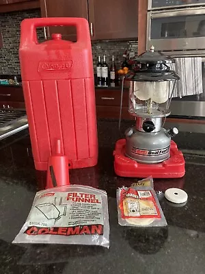 Coleman 925 Duel Fuel Lantern With Case And Lots Of Extra's-Never Been Fired • $31.99