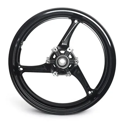 17x3.5'' Gloss Black Front Wheel For Suzuki GSXR600 GSXR750 08-10 GSXR1000 09-16 • $60