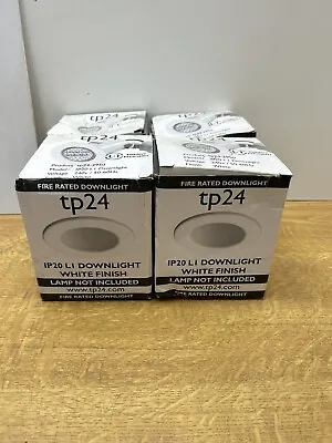 4 X White TP24 IP20 LED Downlight  • £14.99