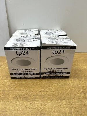 4 X White TP24 IP20 LED Downlight  • £14.99
