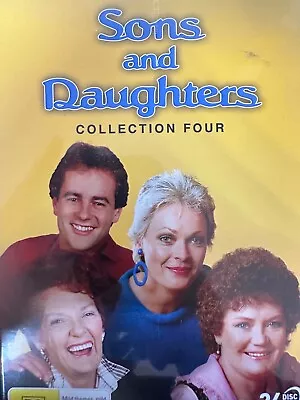 SONS AND DAUGHTERS - Collection Four 4 24 X DVD Box Set BRAND NEW! • £42.30