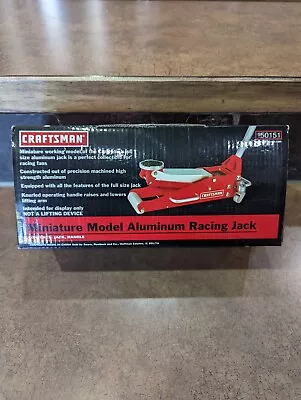 NOS Craftsman Miniature Aluminum Racing Jack  Working Display 50151 NOS • $144.95