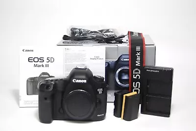 Canon EOS 5D Mark III 22.3MP Digital SLR Camera Body Only Kit. Boxed!! • £429