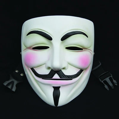 $29.99 • Buy V For Vendetta Mask  Anonymous Resin Mask Halloween Party COSPLAY Prop