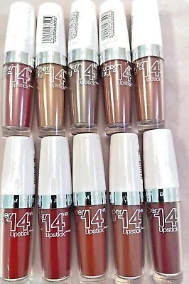 Maybelline Superstay 14 Hour Lipstick Assorted Lip Color Shades Discontinued L54 • $8.46