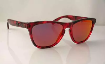 Oakley Sunglasses Frogskins 24-311 Acid Pink Tortoise Ruby Iridium New Last1 • $117.43