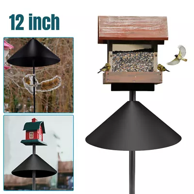 12/14/16 In Squirrel Baffle Wrap Around Squirrel Proof Bird Feeder Guard Durable • $13.99