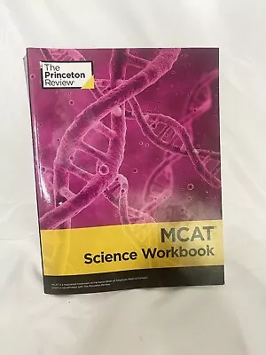 MCAT Science Workbook Princeton Review • $15