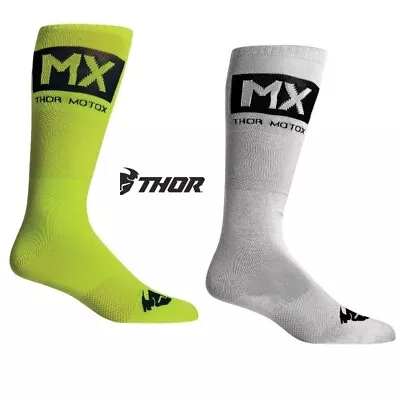 2024 Thor MX Cool Motocross Offroad Socks - Pick Size & Color • $20.95