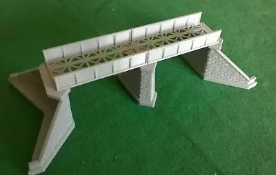 Girder Bridge N Gauge Model Railway Bridge Support Girders Stonework Piers • £11.99