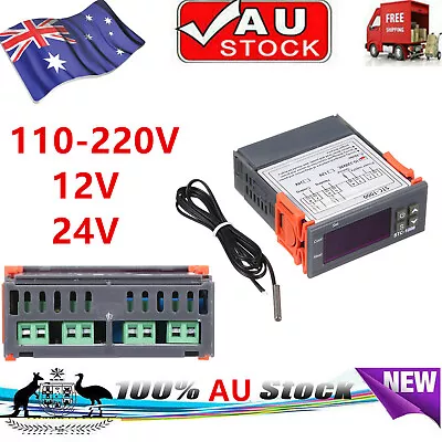 $16.40 • Buy Digital Temperature Thermostat STC-1000 Controller 110-220V AC Heating Cooling
