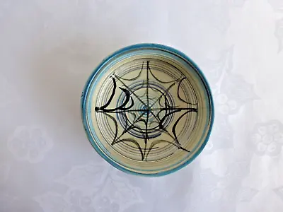 Wow. A David Sharp Rye 10.5 Cms Dish/bowl. Hand Painted Design. • £30