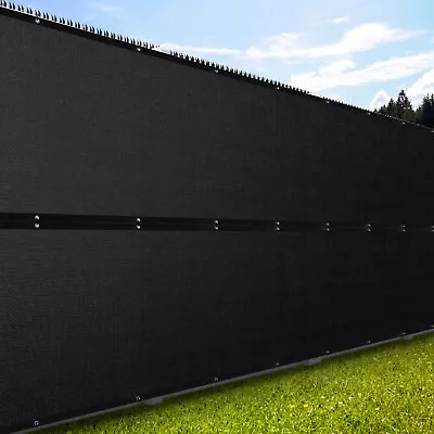 50' Privacy Screen Fence Heavy Duty Fabric Mesh Shade Net Cover Yard Windscreen • $26.46